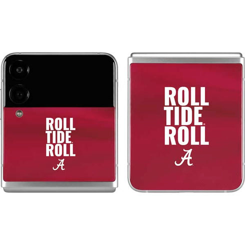 University of Alabama Roll Tide Roll Galaxy Z Flip4 5G Skin